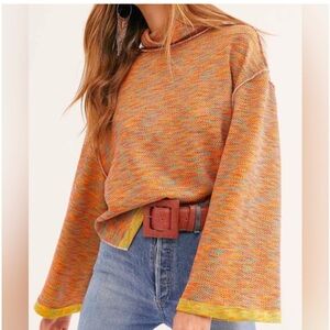 We The Free Sweater - Orange and Yellow